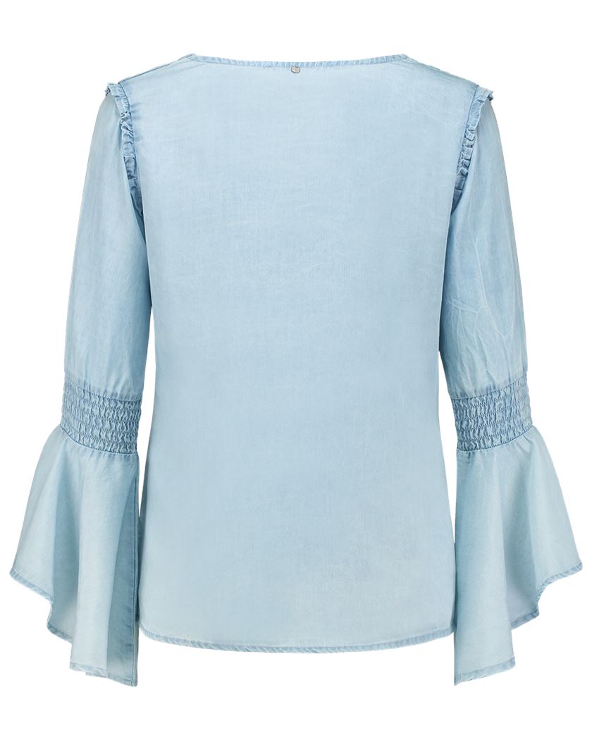 Blouse AAIKO Amsterdam Tyrani Tencel Blue