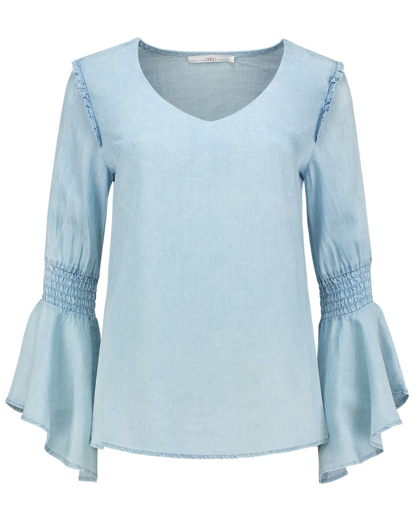 Blouse AAIKO Amsterdam Tyrani Tencel Blue