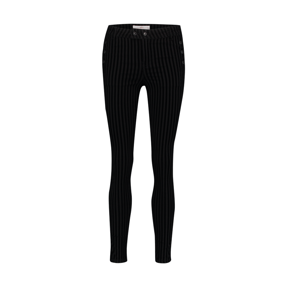 Broek AAIKO Amsterdam ROJA Black Streep Zwart