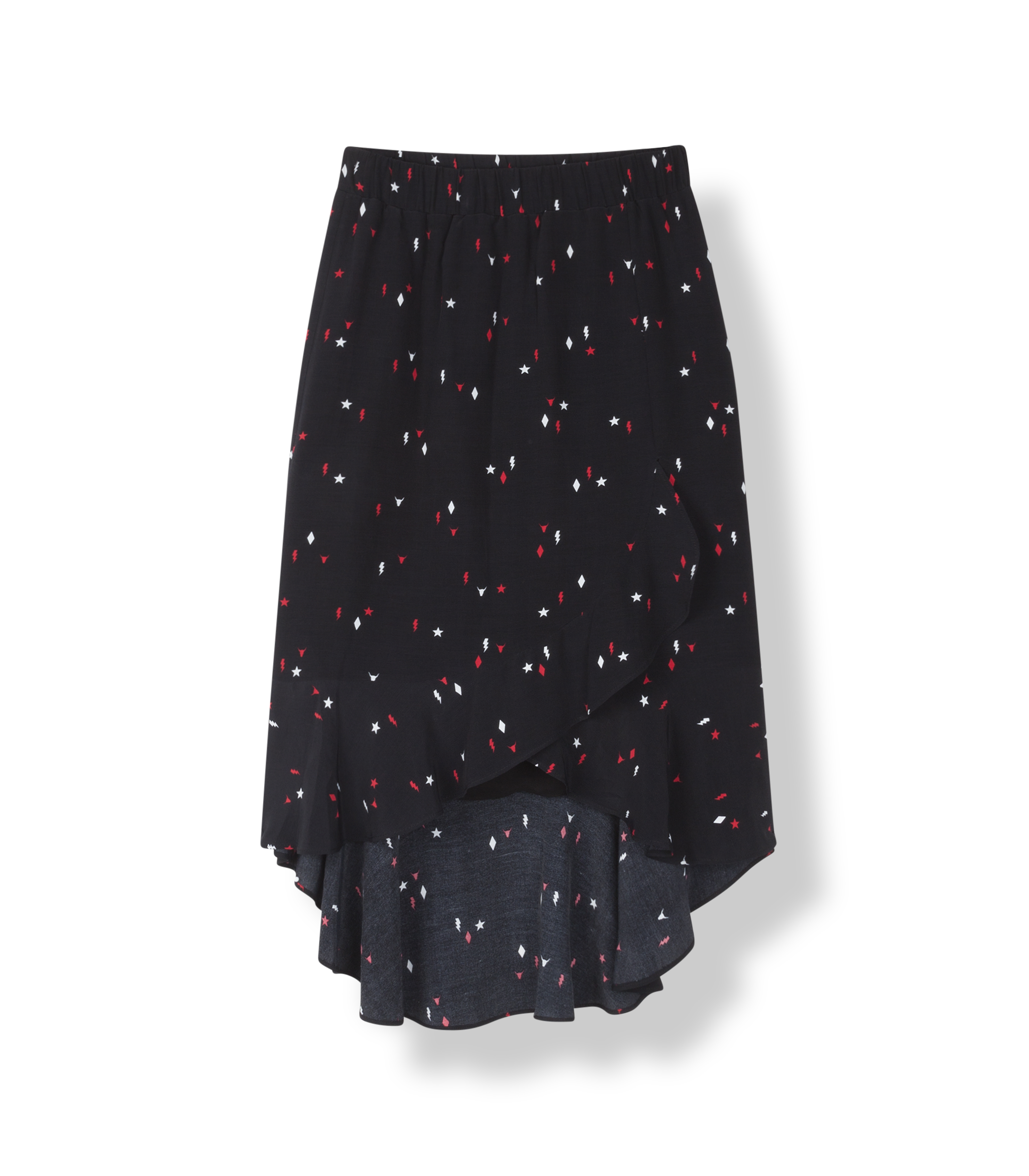 Alix the sales label rok zwart