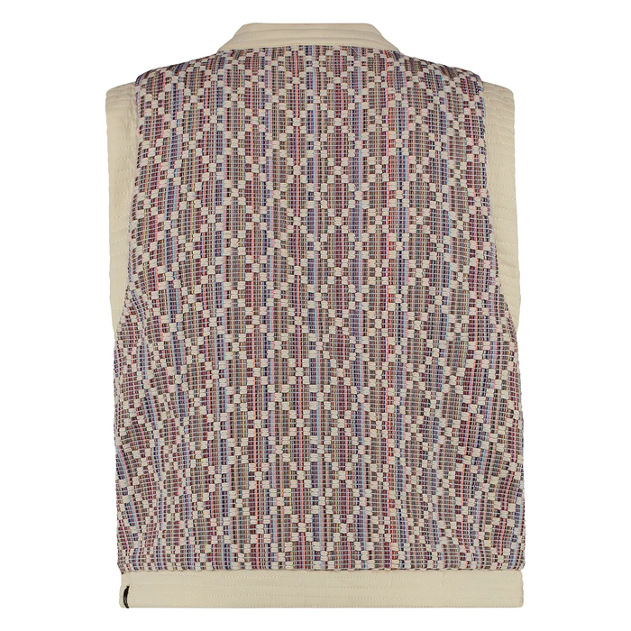 Gilet NUKUS Helen Short Gilet Jacquard Multi
