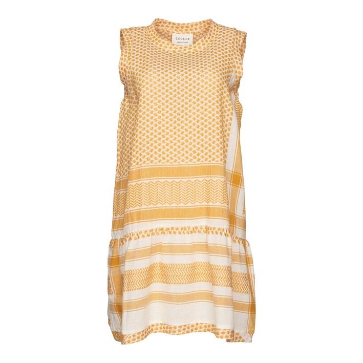 Jurk Cecilie Copenhagen Dress 2 O-neck No Sleeve Sunray