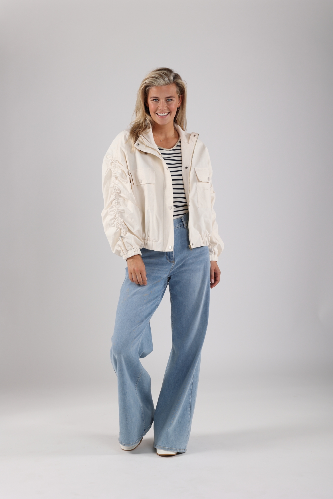 NUKUS Jeans Ruby Pants Bleached Denim