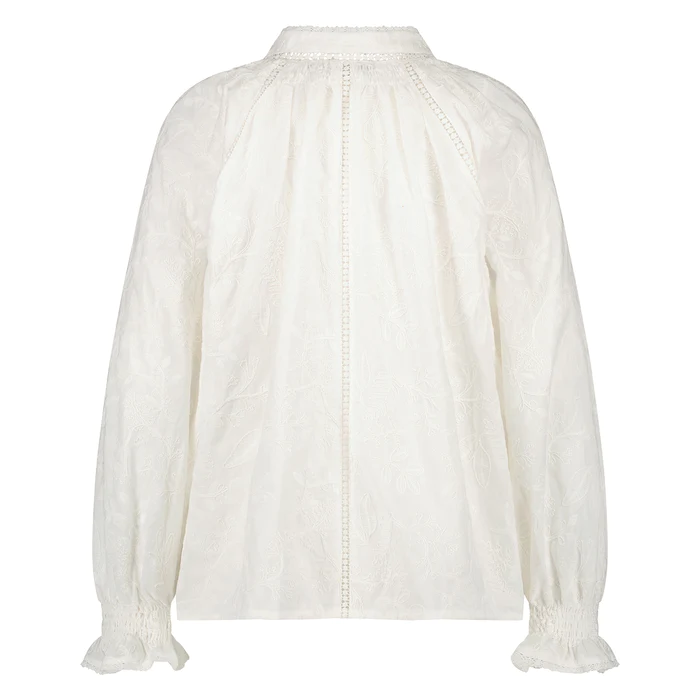NUKUS Blouse Claire Lace Off White