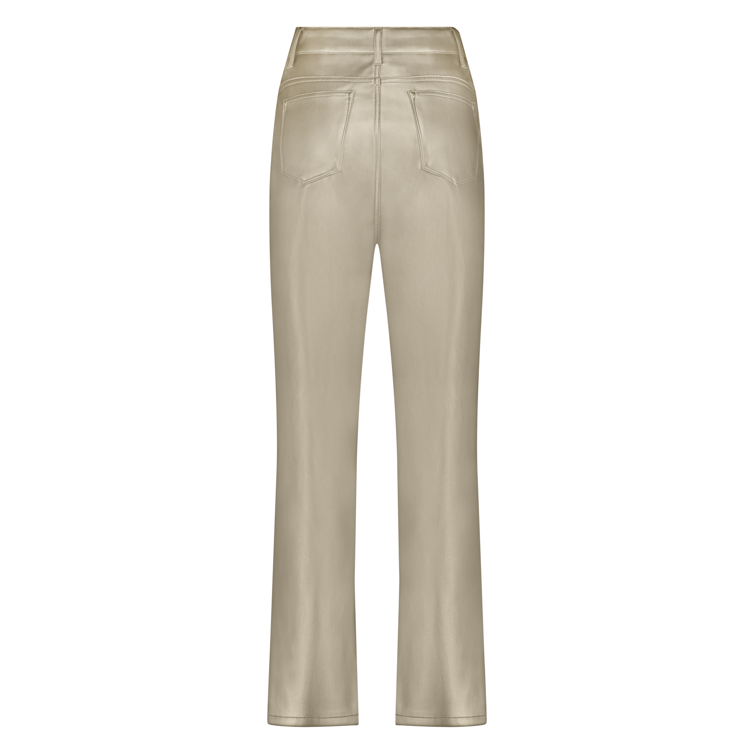 NUKUS Leatherlook Broek Jane Metallic