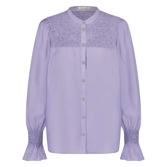 NUKUS Blouse Phoebe Silky Lila