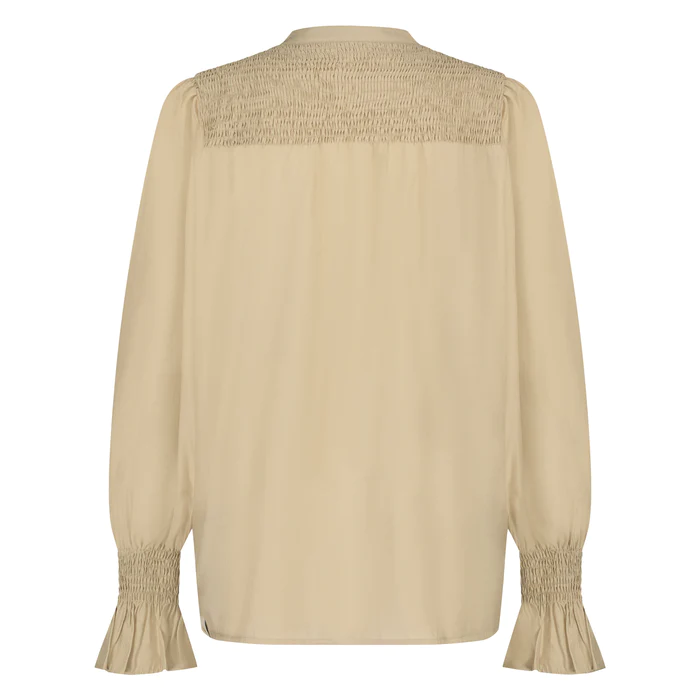 NUKUS Phoebe Blouse Silky Zand