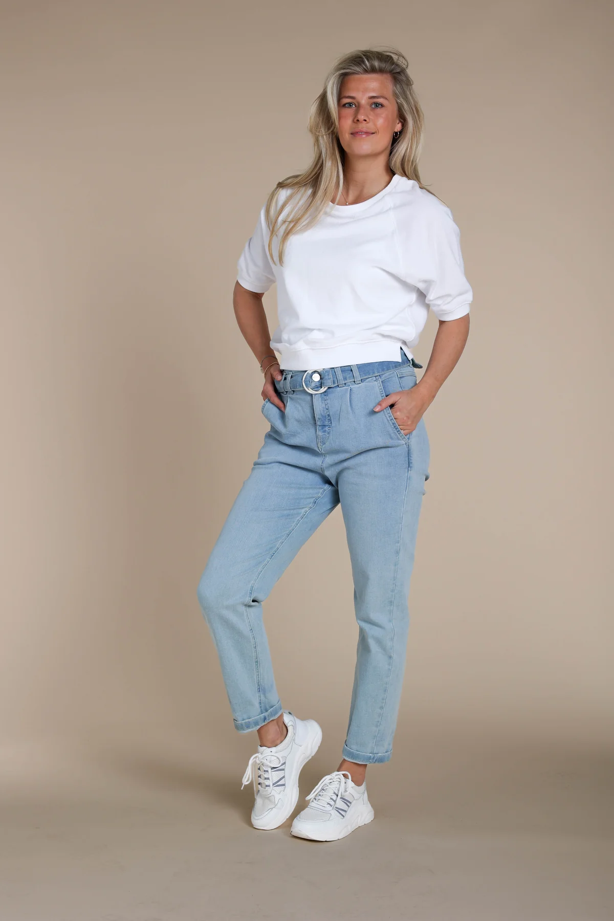 NUKUS Safira Sweater White