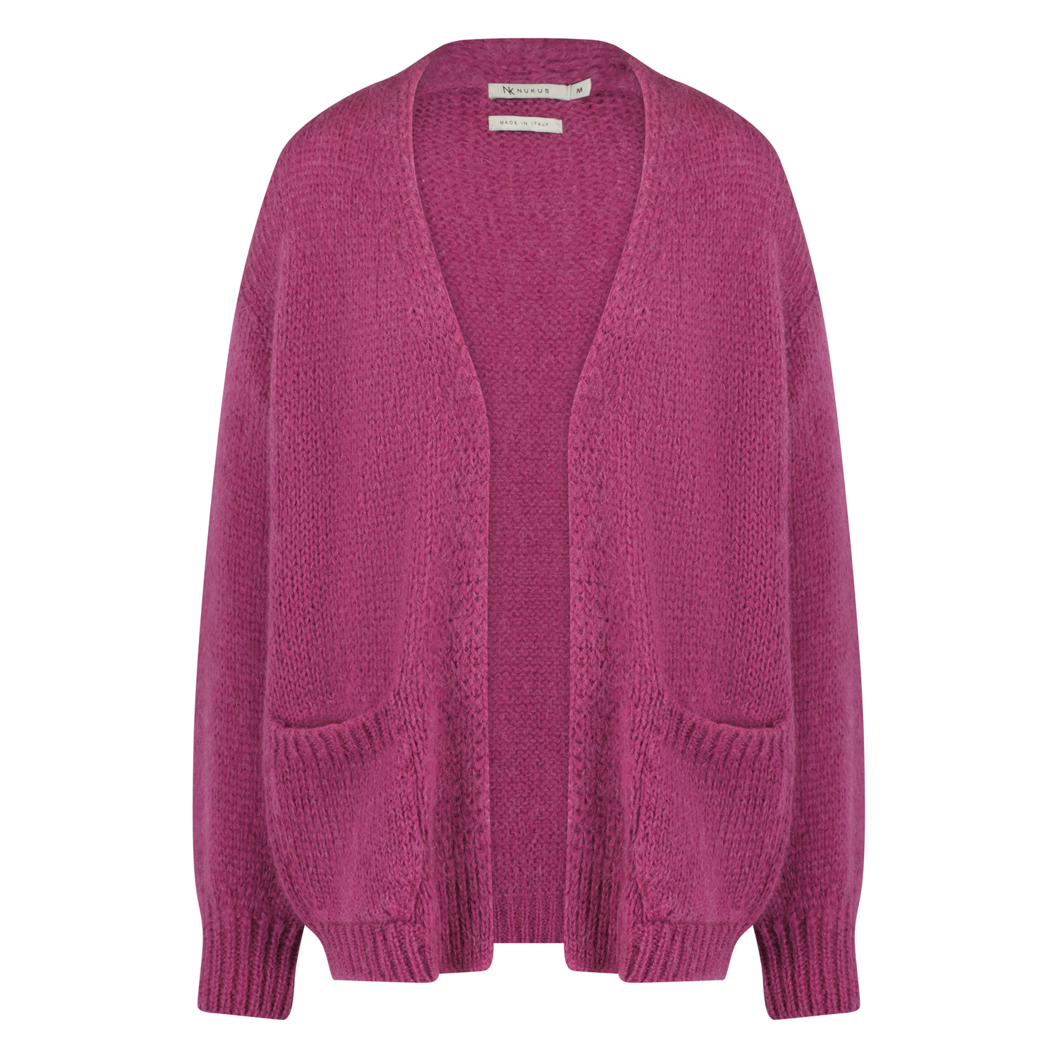 NUKUS Vest Lotte Cardigan Magenta Roze