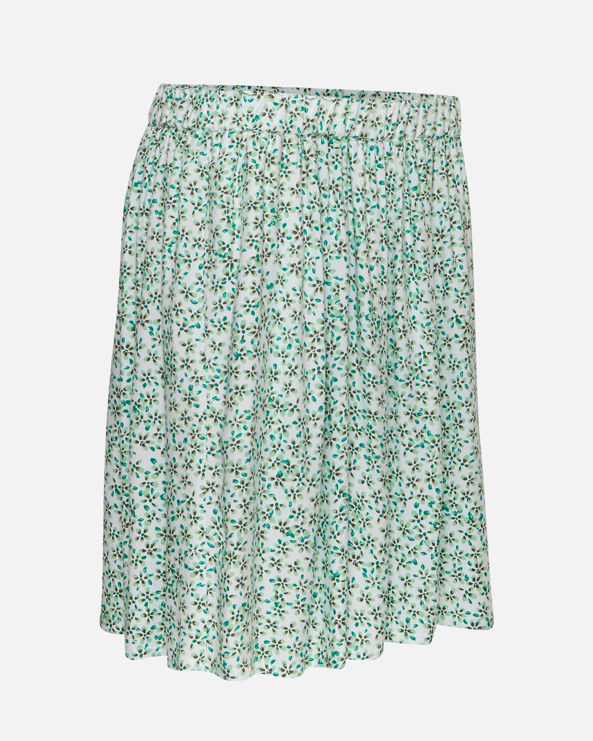 Rok MOSS Copenhagen Inaya Leia Skirt AOP J Green Flower