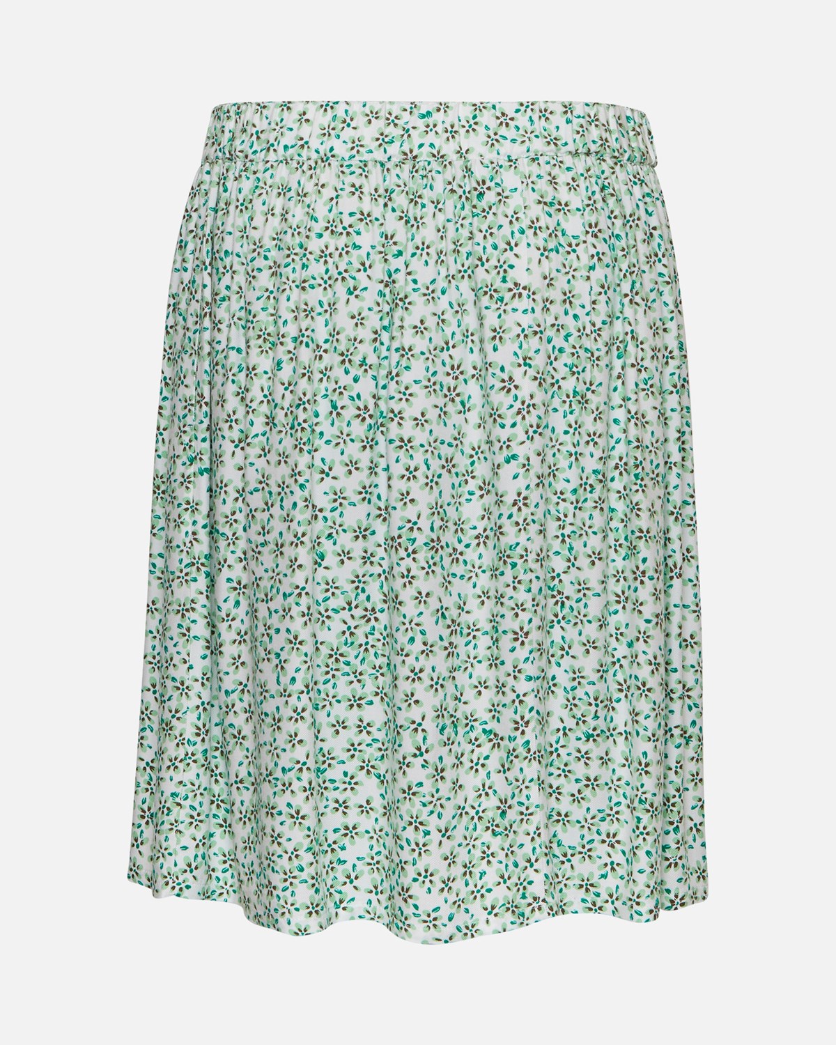Rok MOSS Copenhagen Inaya Leia Skirt AOP J Green Flower