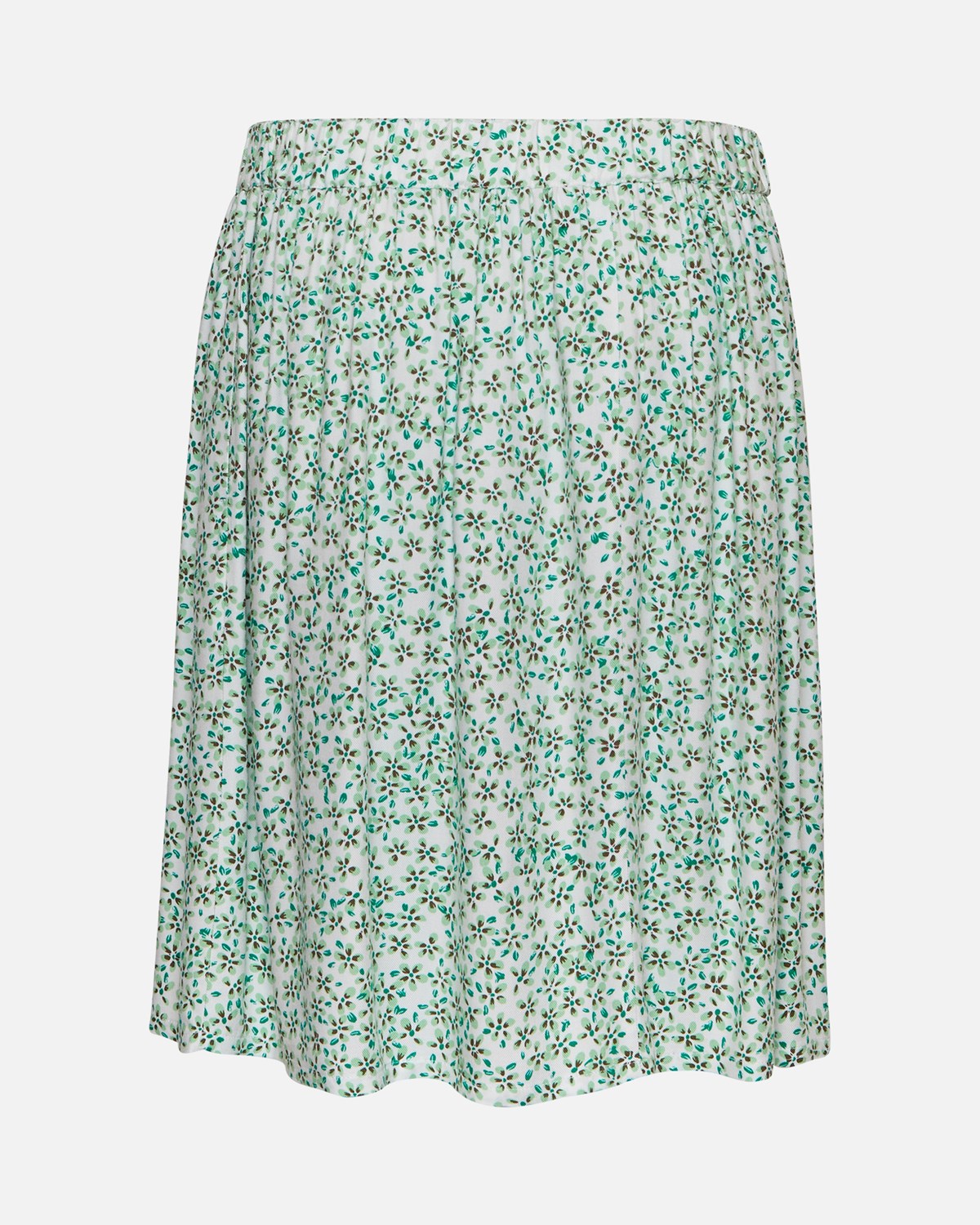 Rok MOSS Copenhagen Inaya Leia Skirt AOP J Green Flower