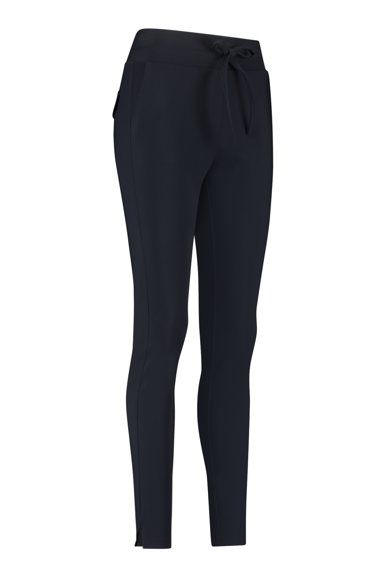 Studio Anneloes Travel Broek Downstairs Bonded Trousers Dark Blue