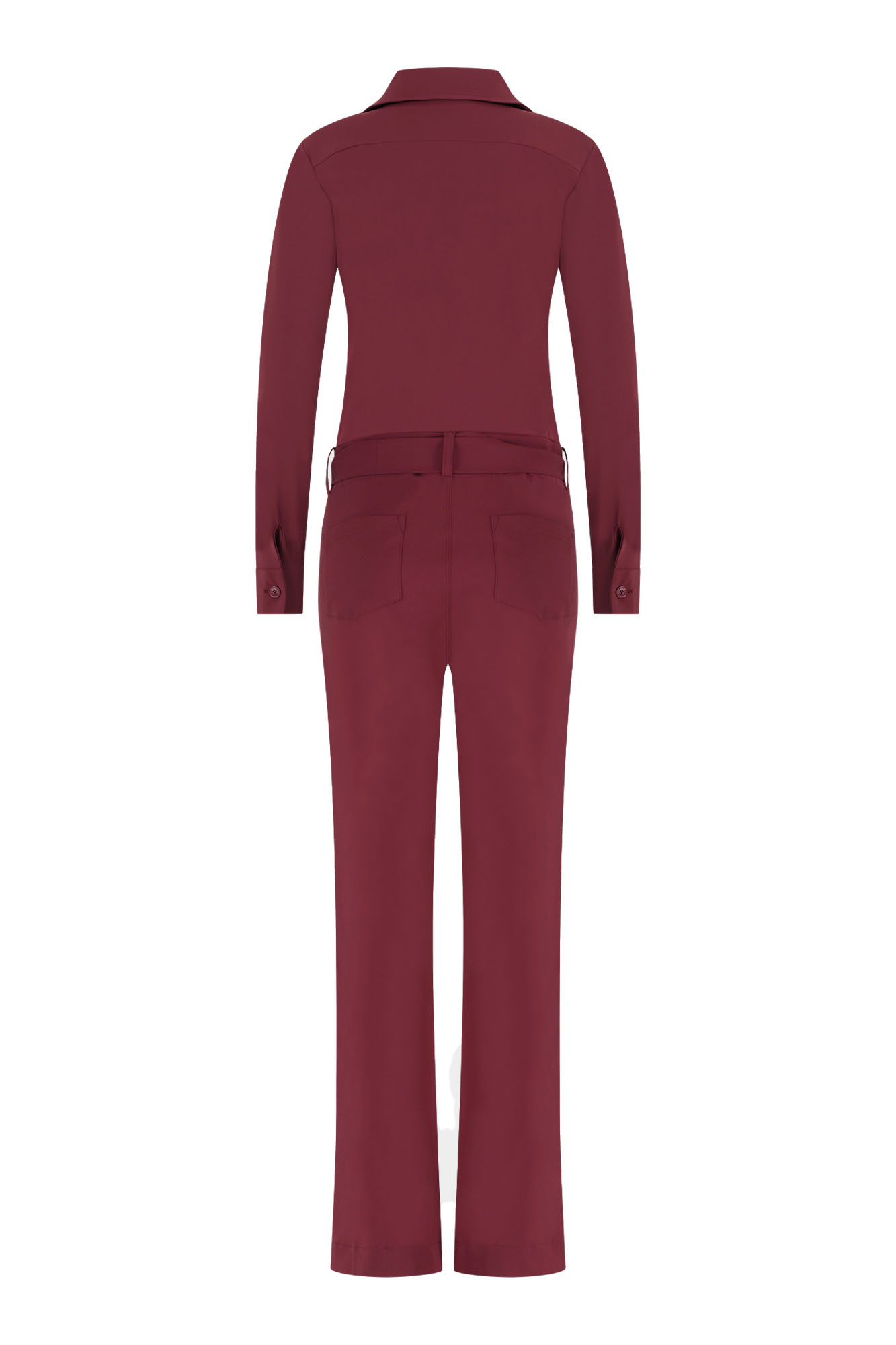 Studio Anneloes Travel Jumpsuit Angel LS Jumpsuit Bordo Bordeaux Burgundy