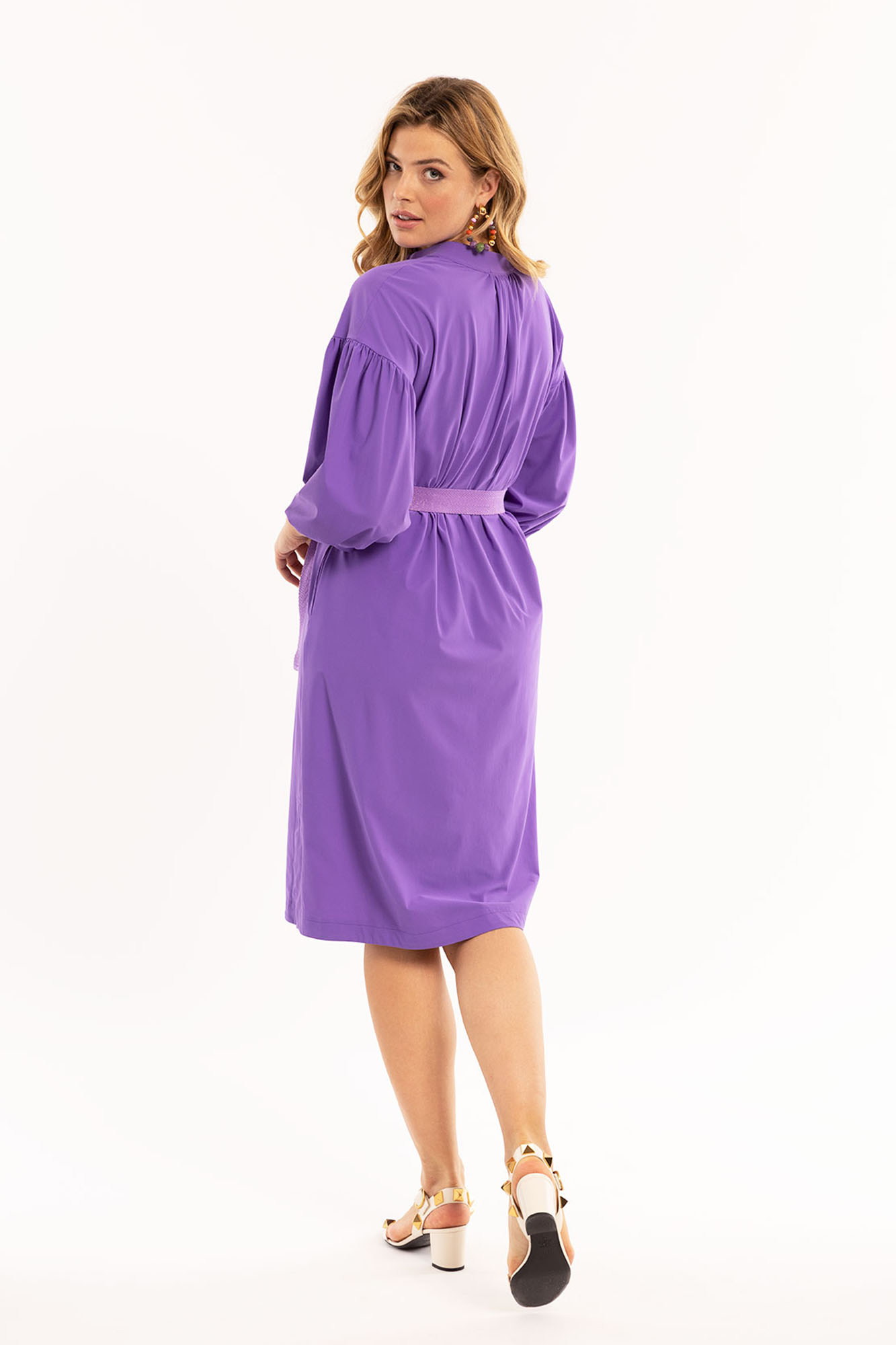 Studio Anneloes Travel Jurk Otis Dress Purple  Lila Paars