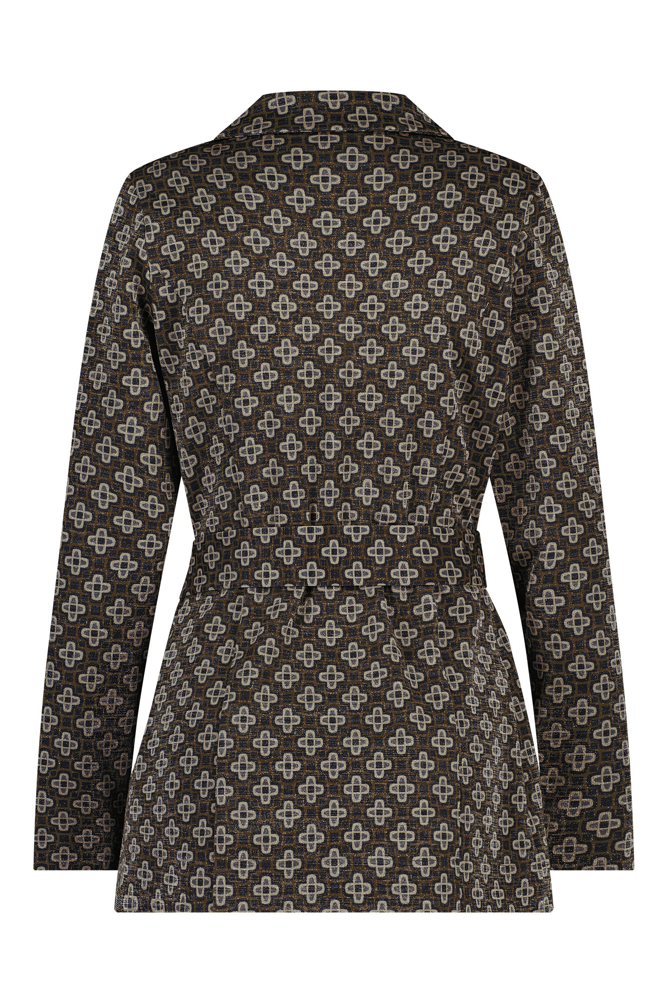 Studio Anneloes Travel Blazer Yada Clover Punto Blazer Bronze Black