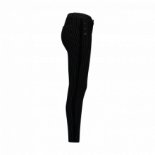 Broek AAIKO Amsterdam ROJA Black Streep Zwart