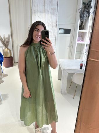 Jurk Halter Groen