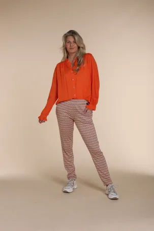 NUKUS FamJQ Pants Monaco Orange