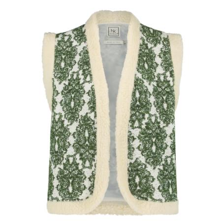 NUKUS Gilet Evy Gilet Dark Green 