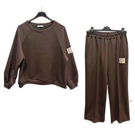 Jogging Twinset Bruin