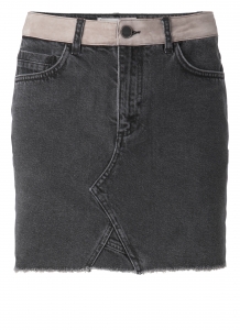 Rok YAYA Women Spijkerrok Western stijl | Skirt Black Denim