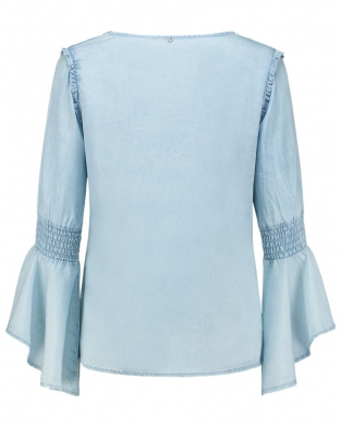 Blouse AAIKO Amsterdam Tyrani Tencel Blue