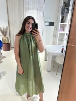 Jurk Halter Groen