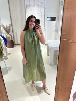 Jurk Halter Groen