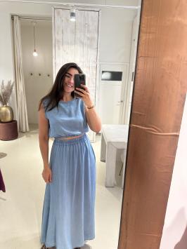 Set Rok en Top Jeans
