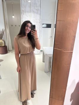 Lurex Set Rok en Top Camel