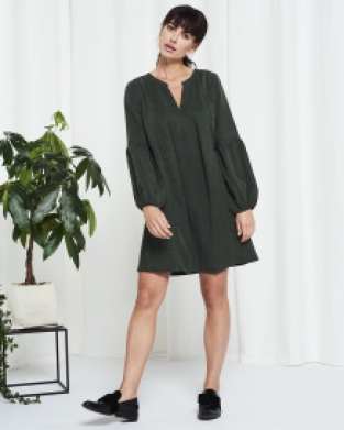 Jurk Freebird Icons Heidi Army Groen