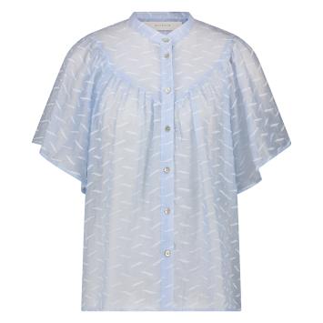 NUKUS Bianca Blouse | Sky Blue
