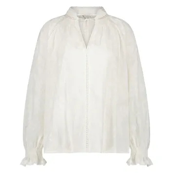 NUKUS Blouse Claire Lace Off White