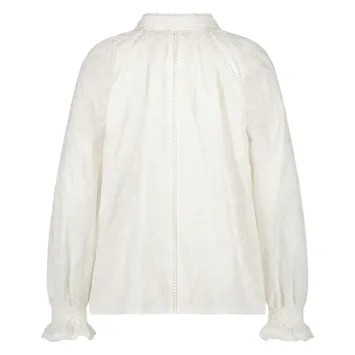 NUKUS Blouse Claire Lace Off White