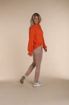 NUKUS FamJQ Pants Monaco Orange