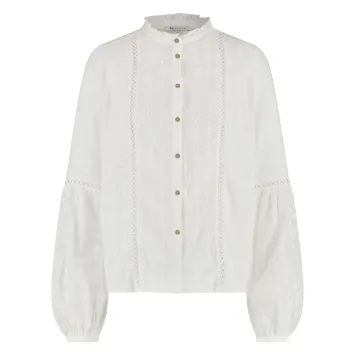 NUKUS Kristina Blouse Lace Off White