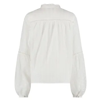 NUKUS Kristina Blouse Lace Off White