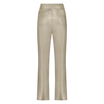 NUKUS Leatherlook Broek Jane Metallic