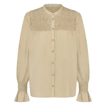NUKUS Phoebe Blouse Silky Zand