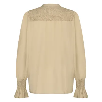 NUKUS Phoebe Blouse Silky Zand