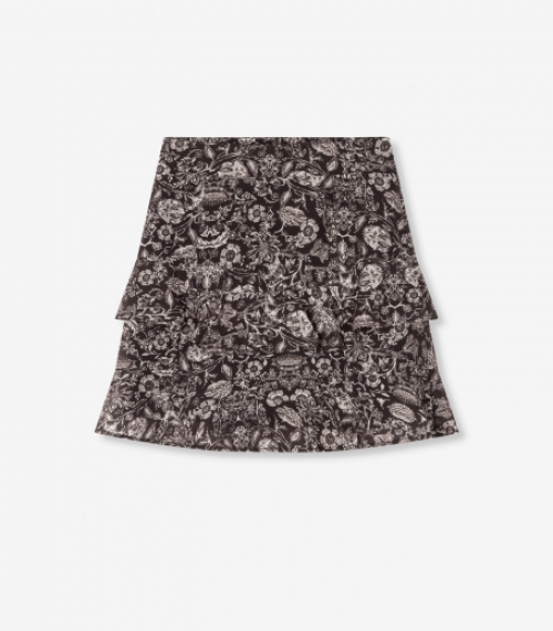 Rok ALIX The Label Flower Linen Skirt