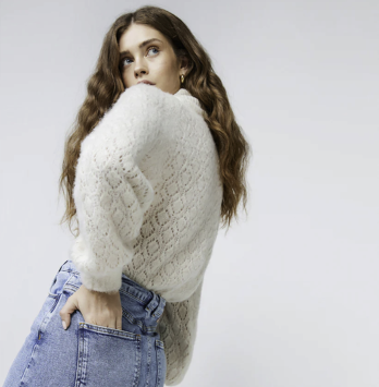 Freebird Trui Lura Sweater Offwhite