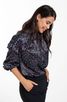 Studio Anneloes Marly Black Deep Green Magenta Wit