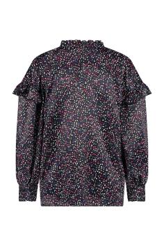 Studio Anneloes Marly Black Deep Green Magenta Wit