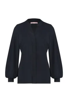 Studio Anneloes Moon Blouse Dark Blue