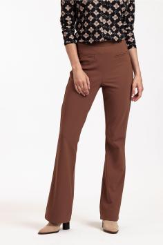 Studio Anneloes Travel Broek Saar Bonded Trousers Bronze