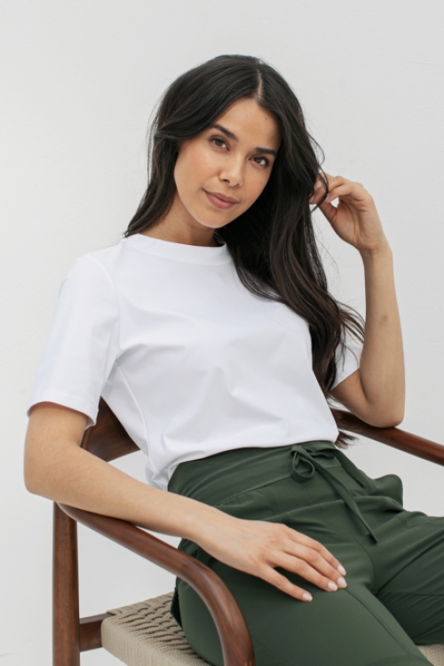 Top Studio Anneloes Travel Tee White T-shirt