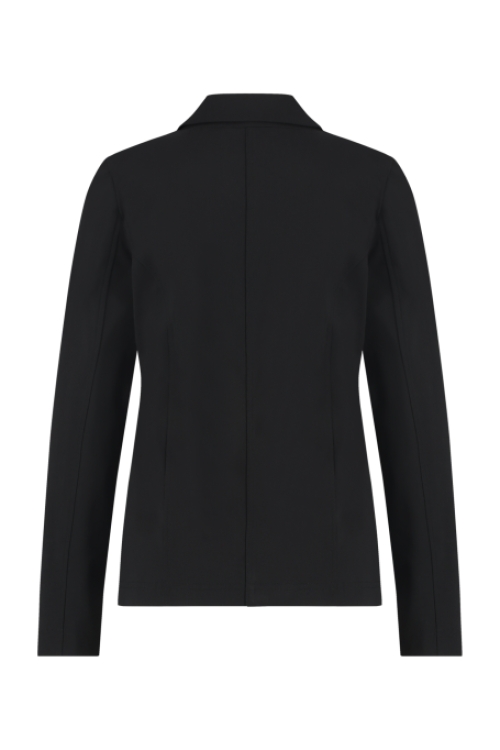 Travel Blazer Studio Anneloes Clean Blazer Black Zwart