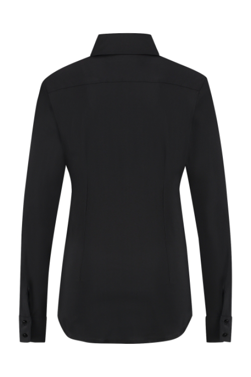 Blouse Studio Anneloes Travel-Kwaliteit NEW Poppy Black Zwart